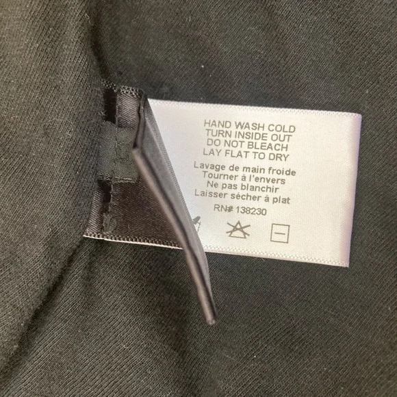 Pam & Gela Lace up Ruched Black Dress Long Sleeves - Picture 7 of 15